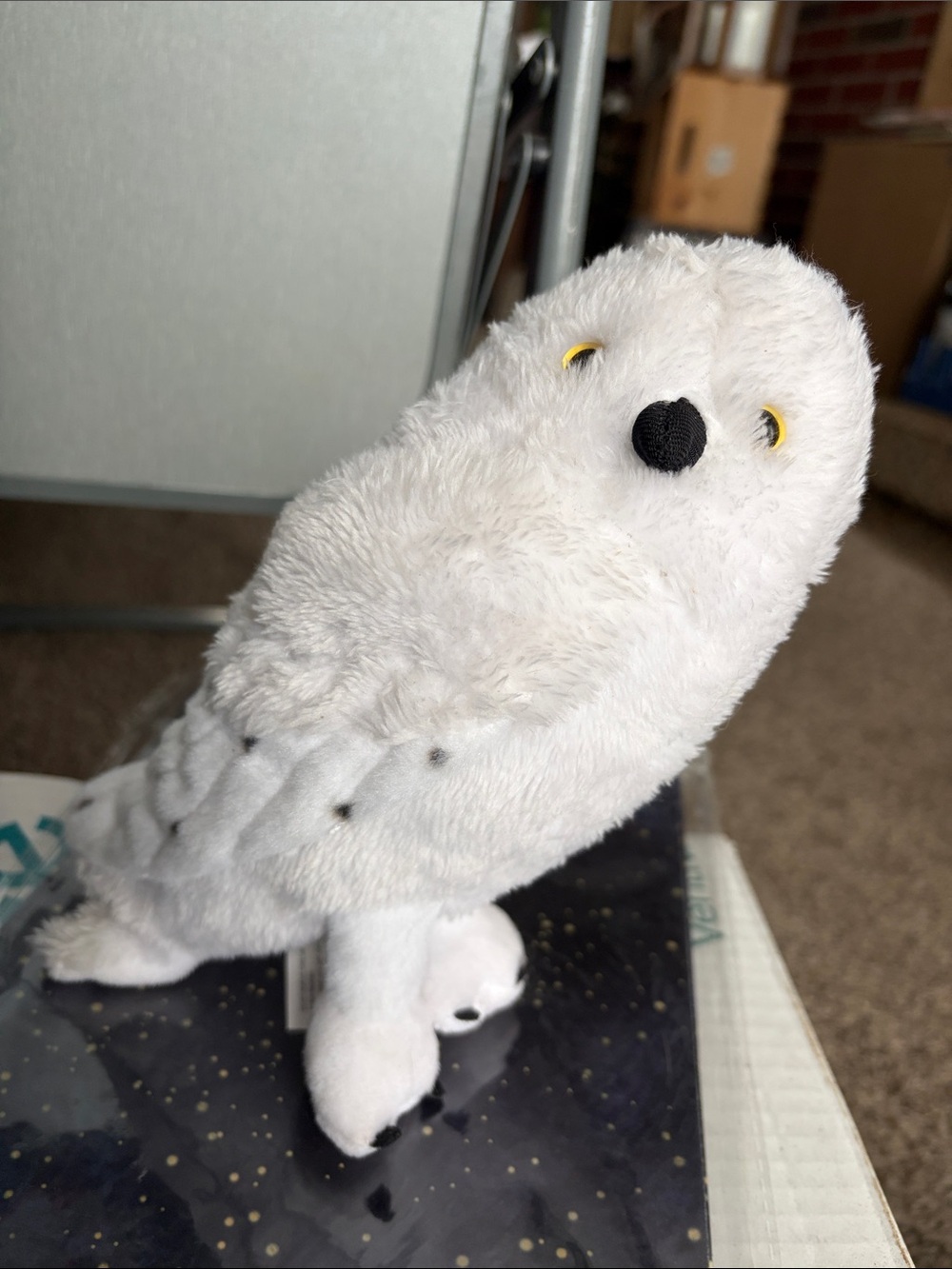 Plush Snowy Owl Hedwig -Harry Potter